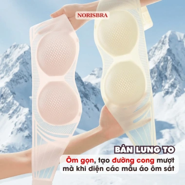 Áo Ngực Nữ Đúc Su Chống Trượt Không Gọng AMYBRA A1.952 – Áo Lót Dây Vai Tháo Rời Giá 143.000