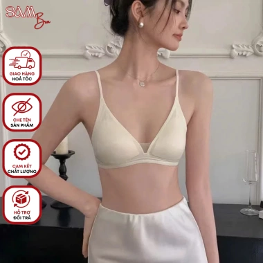 Áo Ngực Nữ Đúc Su Lụa Satin Mềm Mại Không Gọng, Mút Mỏng Siêu Mát - Giá 178k Áo Ngực Nữ Đúc Su Lụa Satin Mềm Mại Không Gọng, Mút Mỏng Siêu Mát - Giá 178k