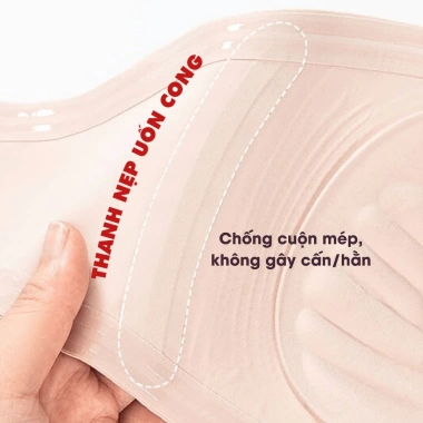 Áo Ngực Nữ Không Dây Gom Quả Tự Nhiên, Đúc Su Chống Tuột AMYBRA AG86 – Giá Ưu Đãi 148k