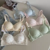 Áo ngực nữ không gọng su mút mỏng mềm họa tiết hoa basic AMYBRA A343 giá 93.000đ 3