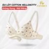 Áo Ngực Nữ Sinh Mút Mỏng Kitty Dễ Thương Không Gọng Cotton AMYBRA A224 Giá 87k