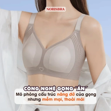 Áo Ngực Nữ Su Không Gọng Mềm Mịn AMYBRA A02 - Mút Tai Thỏ Mỏng Nhẹ, Giá 128k