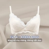Áo Ngực Ren Gợi Cảm Đính Nơ, Không Gọng, Mút Mỏng Ôm Ngực Êm Ái - AMYBRA A2.004 Giá 103.000 VND 6