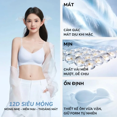 Áo ngực thảo mộc không gọng PIER N°5 - Siêu mỏng, thoáng khí, kháng khuẩn, chính hãng, giảm giá 239k 3