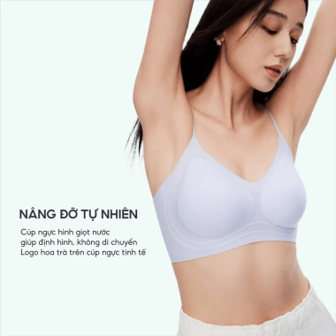 Áo ngực thảo mộc không gọng PIER N°5 - Siêu mỏng, thoáng khí, kháng khuẩn, chính hãng, giảm giá 239k 8