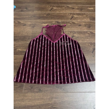 Áo nhung tím size L v3 - Giá chỉ 50.000đ, giảm so với 64.000đ, chất liệu mềm mịn, thiết kế thời trang 2