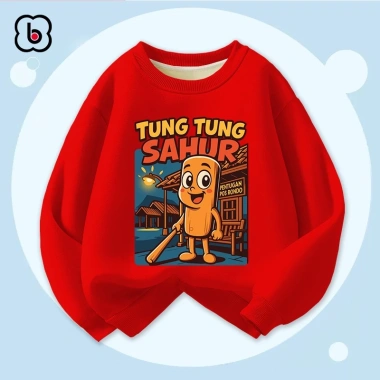 Áo nỉ BabyloveGO cho bé 1-10 tuổi, sweater hai da dày ấm, in ITALIAN BRAINROT – 149.000₫ 2