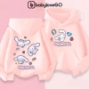 Áo nỉ bé gái BabyloveGO hoodie dày ấm, có túi và mũ trùm, 1‑10 tuổi, giá 229k