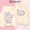Áo nỉ bé gái BabyloveGO hoodie dày ấm, có túi và mũ trùm, 1‑10 tuổi, giá 229k 2