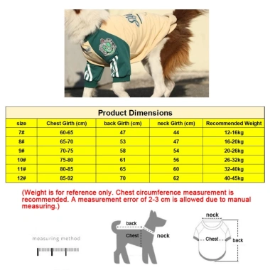Áo nỉ chó 4 chân 12-45kg, lót nỉ thoáng khí, giảm lông, phù hợp Husky & Golden - Giá ưu đãi 393k