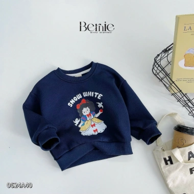 Áo Nỉ Cotton Bé Gái Thu Đông Hình Công Chúa Bernie - Cao Cấp, Mềm Mại, Giá 126.900₫ 7 Áo Nỉ Cotton Bé Gái Thu Đông Hình Công Chúa Bernie - Cao Cấp, Mềm Mại, Giá 126.900₫ 7