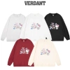 Áo nỉ dài tay cổ tròn cotton 320Gsm VERDANT Oversize Unisex Nam Nữ - 209k 8