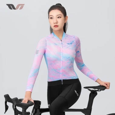 Áo nỉ dài tay ROCKBROS nữ - Co giãn cao, thoáng khí, nhanh khô, phụ kiện xe đạp 4 Áo nỉ dài tay ROCKBROS nữ - Co giãn cao, thoáng khí, nhanh khô, phụ kiện xe đạp 4