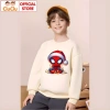 Áo Nỉ Dài Tay Thu Đông Bé Trai Người Nhện Captain Noel Giáng Sinh CIUCIU KID 160k 6