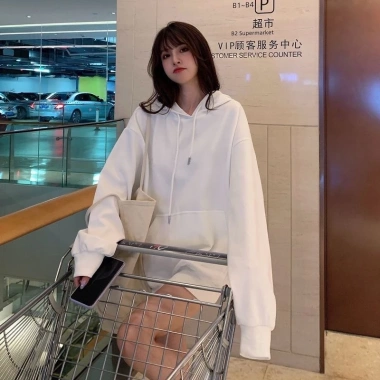Áo nỉ dài tay VERDANT 300Gsm màu trơn, size lớn Unisex AT.500 - Giá 265k giảm từ 318k