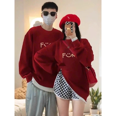Áo Nỉ Gia Đình Sweater Funny Đôi Loại 1 Đủ Màu Đủ Size - Giá 45.000₫ Giảm Đặc Biệt 7