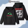 Áo nỉ hoodie babyloveGO bé trai 1-10 tuổi, ấm áp, túi, mũ in hình Khủng Long