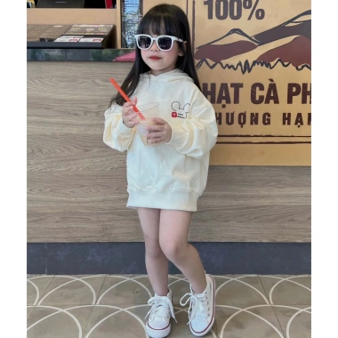 Áo nỉ hoodie bé gái Mickey mini ấm áp mùa thu đông - TPKIDS M897 giá ưu đãi 176k 5