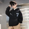 Áo nỉ hoodie bé trai thu đông, mẫu SER, size 18-52kg, nỉ bông dày, 85.000₫ 4