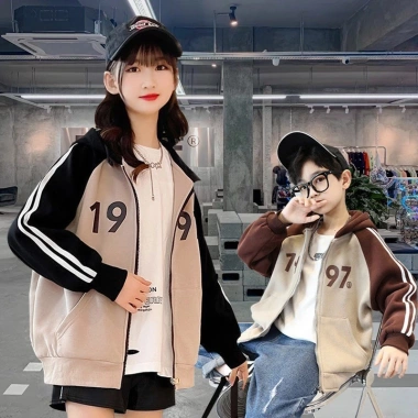 Áo nỉ hoodie bé trai thu đông, mẫu SER, size 18-52kg, nỉ bông dày, 85.000₫ 8
