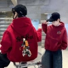 Áo nỉ hoodie bé trai thu đông, mẫu SER, size 18-52kg, nỉ bông dày, 85.000₫ 17