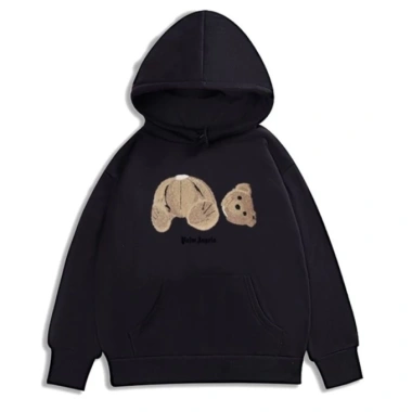 Áo Nỉ Hoodie Gấu Siêu Ngộ – Nỉ Mũ Gia Đình, Áo Đôi Đầy Màu, Đầy, Giá 70.000đ 8