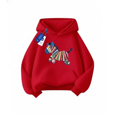 Áo nỉ Hoodie Rainbow Horse cho cả gia đình, size 20-70kg, giảm giá 179k Pinshopkid 4
