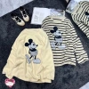 Áo Nỉ Kẻ Micky KAB New Chất Dày Mềm Mịn Form Vừa Freesize Cao Cấp Loại 1 Giá 380.000đ 3