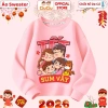Áo Nỉ Sweater Bé Trai & Gái CIUCIU KID 2.026 - Vải Da Cá Mềm Mịn Giữ Ấm 160k 7