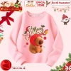 Áo Nỉ Sweater Capybara Noel cho Bé Trai & Bé Gái - Vải Nỉ Da Cá ấm, giảm 20%