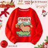Áo Nỉ Sweater Capybara Noel cho Bé Trai & Bé Gái - Vải Nỉ Da Cá ấm, giảm 20% 5