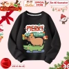 Áo Nỉ Sweater Capybara Noel cho Bé Trai & Bé Gái - Vải Nỉ Da Cá ấm, giảm 20% 8