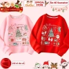 Áo Nỉ Sweater Giáng Sinh Bé Trai & Bé Gái - Vải Nỉ Da Cá Giữ Nhiệt CIUCIU KID 2