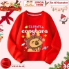 Áo Nỉ Sweater Giáng Sinh Hình Capybara Noel cho Bé Trai & Bé Gái - CIUCIU KID Vải Nỉ Da Cá 4