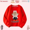 Áo Nỉ Sweater Labubu CIUCIU KID cho Bé 9-35kg, Vải Da Cá Mềm Mại Ấm Áp - Giá 160.000 4