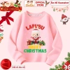 Áo Nỉ Sweater Labubu Noel Giáng Sinh cho Bé Trai và Bé Gái – Vải Nỉ Da Cá Giữ Nhiệt, Giá 160.000 VND (Giảm từ 195.200 VND) 7
