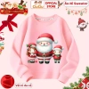 Áo Nỉ Sweater Noel Giáng Sinh CIUCIU KID cho Bé Trai & Bé Gái, Vải Da Cá Co Dãn Giữ Nhiệt 7