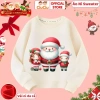 Áo Nỉ Sweater Noel Giáng Sinh CIUCIU KID cho Bé Trai & Bé Gái, Vải Da Cá Co Dãn Giữ Nhiệt 10