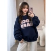 Áo Nỉ Sweater Nữ Boxy Thêu ROCK BAND Unisex Ulzzang Hàn Quốc, 3 màu dễ phối, giá 119k 5