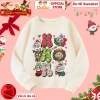 Áo Nỉ Sweater Thu Đông Labubu Noel Bé Trai và Gái – Vải Da Cá Giữ Nhiệt, Giá 160k 10