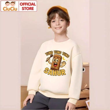 Áo Nỉ Sweater Tung Tung CIUCIU KID cho Bé Trai & Bé Gái, Vải Da Cá Co Dãn, ấm mềm, 9‑35kg, Giá chỉ 160.000đ 9