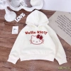 Áo nỉ thu đông bé gái Hàn Quốc Tini Kids, mũ ren hello kitty, 10-30kg, giảm giá 135k 7