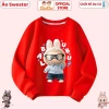 Áo Nỉ Thu Đông Labubu CIUCIU KID cho Bé Trai và Bé Gái - Vải Da Cá co dãn, mềm mại, giữ ấm, giá 160k giảm từ 201.6k
