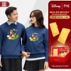 Áo nỉ unisex IN Minnie Bánh Chưng - mềm mại, giữ ấm, giảm 10% mua 2, BST Tết 2.026