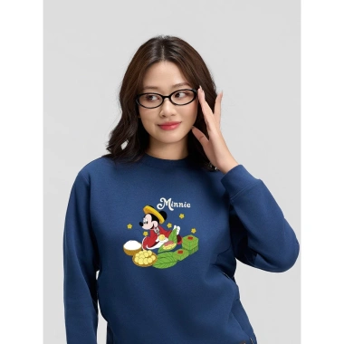 Áo nỉ unisex IN Minnie Bánh Chưng - mềm mại, giữ ấm, giảm 10% mua 2, BST Tết 2.026 4