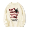 Áo nỉ Xám nữ RTOML Sweater cổ tròn Hàn Quốc Vintage Star 24h giao hàng giá 119.999đ 6