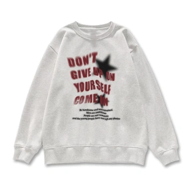 Áo nỉ Xám nữ RTOML Sweater cổ tròn Hàn Quốc Vintage Star 24h giao hàng giá 119.999đ 8