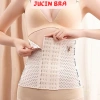 Áo nịt JUCIN thoáng khí in chữ M - Đai nịt bụng màu đen/be, giảm giá 49k 10
