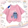 Áo nón ngắn tay bé gái hình nhân vật cotton thoải mái cổ tròn đơn giản – giá ưu đãi 143.332 VND 7