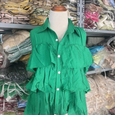 Áo nữ chất đũi sát nách nhiều tầng - Siêu mỏng thoáng, giá chỉ 127.800₫ 6